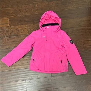 Obermeyer Bright Pink Kids Ski Jacket